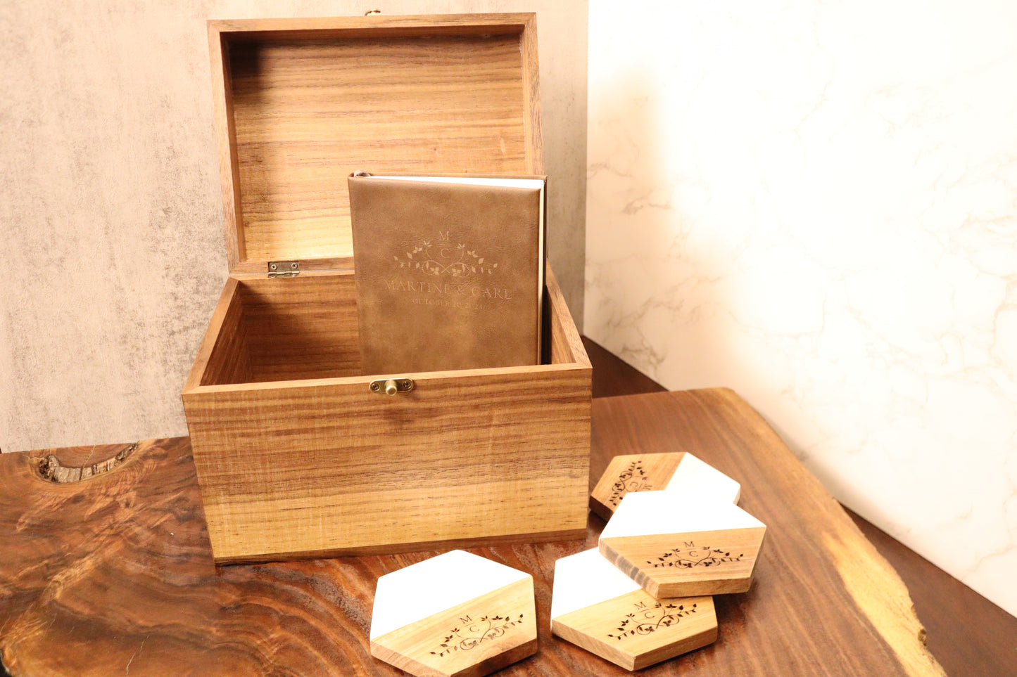 Large Engraved Keepsake Box